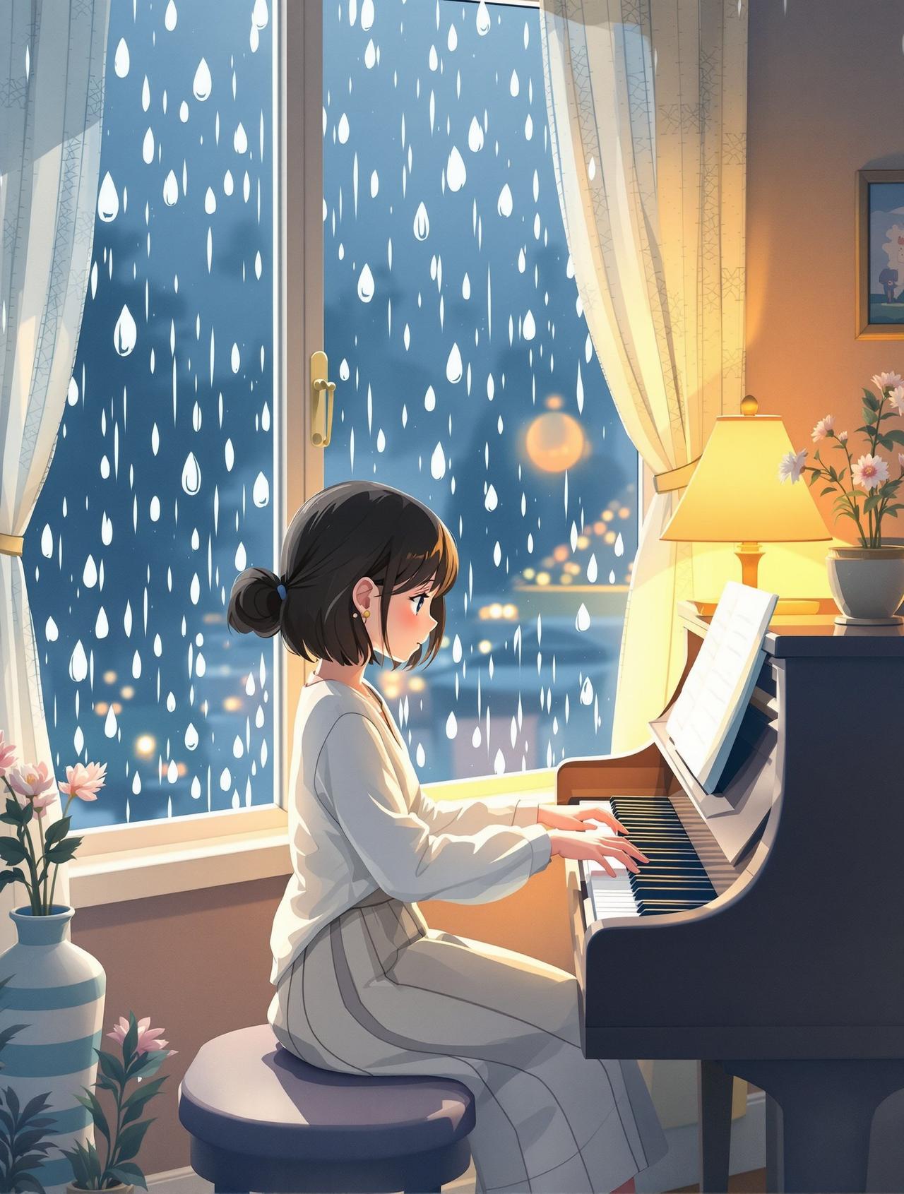 动漫网站推荐番剧 - 雨音旋律，音乐·青春动漫